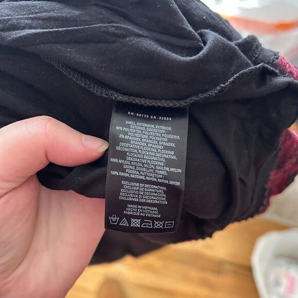 Maeve Elorn Velvet and Lace Ruched Dress - Picture 9 of 9